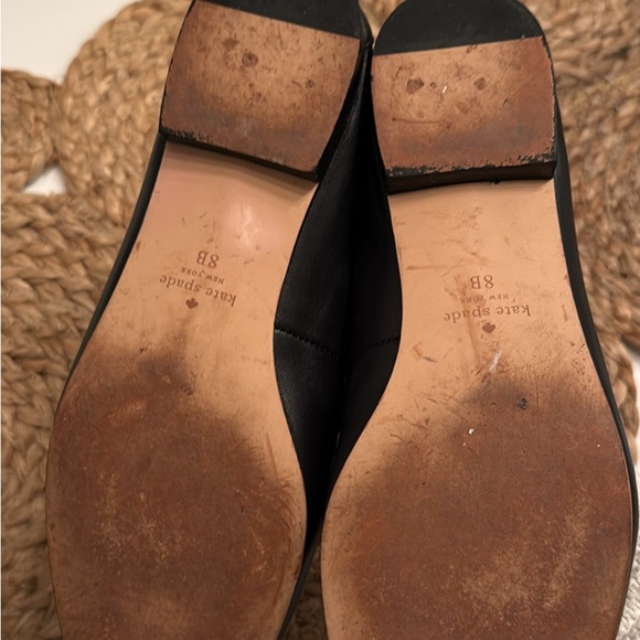 Kate Spade Classic Black Loafers - Picture 6 of 6